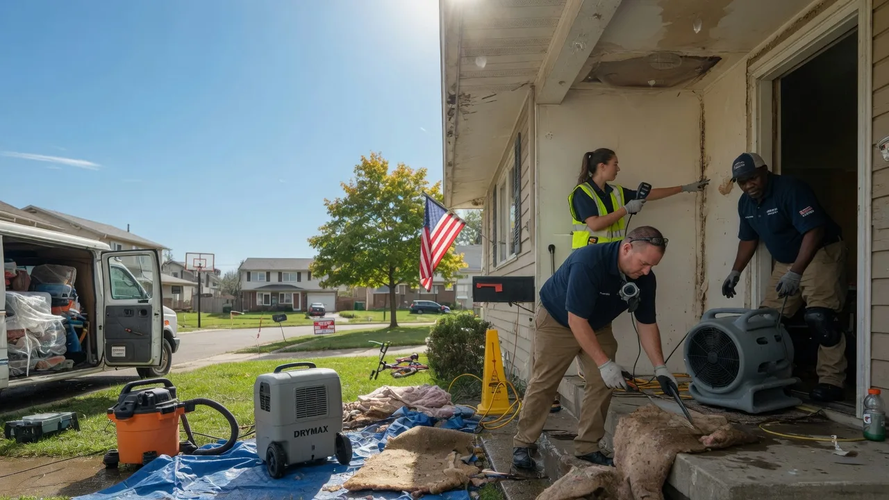 Water Damage Restoration in Broadview, IL near me